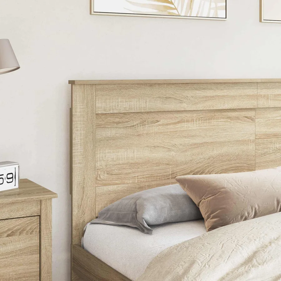 Tête de lit Chêne Sonoma 200 cm Bois d'ingénierie - 3