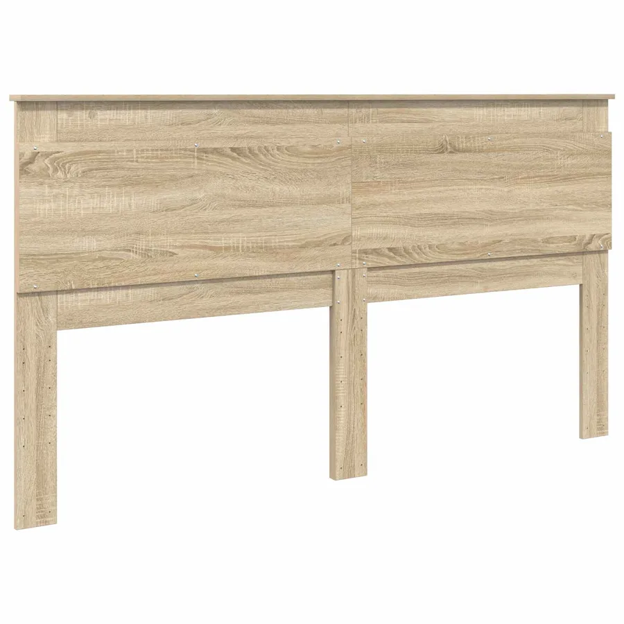 Tête de lit Chêne Sonoma 200 cm Bois d'ingénierie - 6