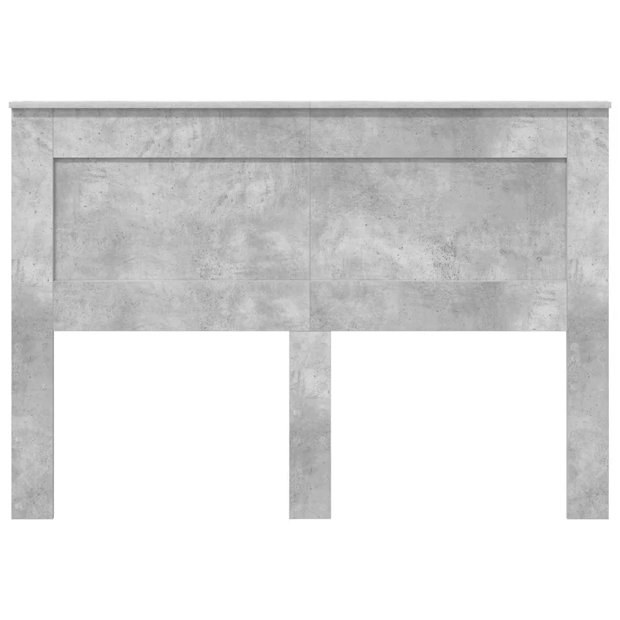 Tête de lit Gris béton 140 cm Bois d'ingénierie - 4