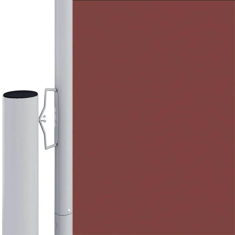 Auvent latéral rétractable Marron 117x1200 cm - 3