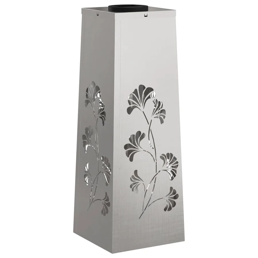 Lumière de chemin LED solaire 2 pcs Blanc chaud 18 x 18 x 50 cm - 4