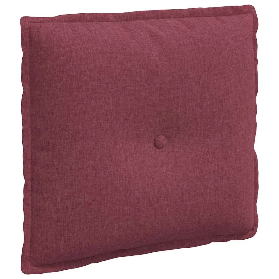Coussin de Dos Bordeaux 50 x 19 x 45 cm tissu - 2
