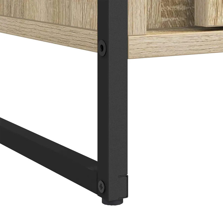 Garde-robe avec porte Sonoma 50 x 50 x 200 cm Bois d'ingénierie - 10