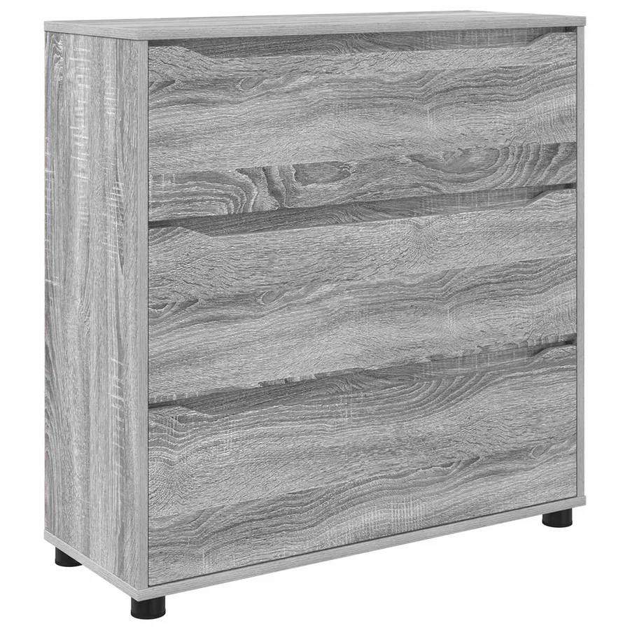 Armoire de rangement Gris Sonoma 80 x 31 x 81 cm - 2
