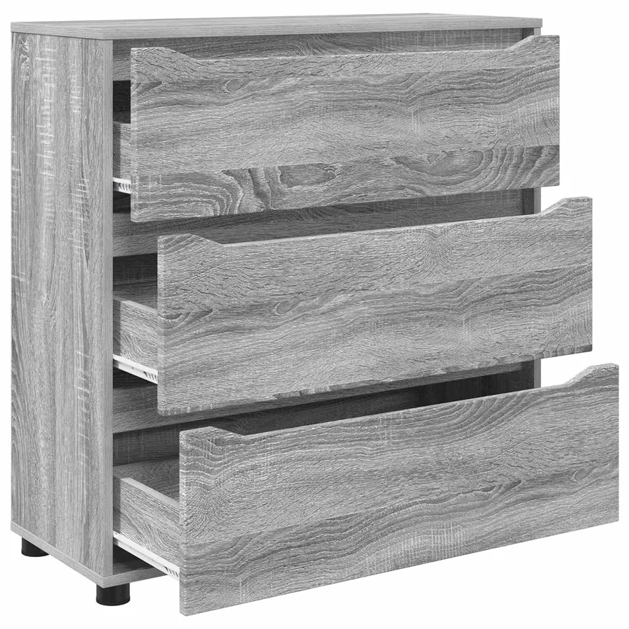Armoire de rangement Gris Sonoma 80 x 31 x 81 cm - 7