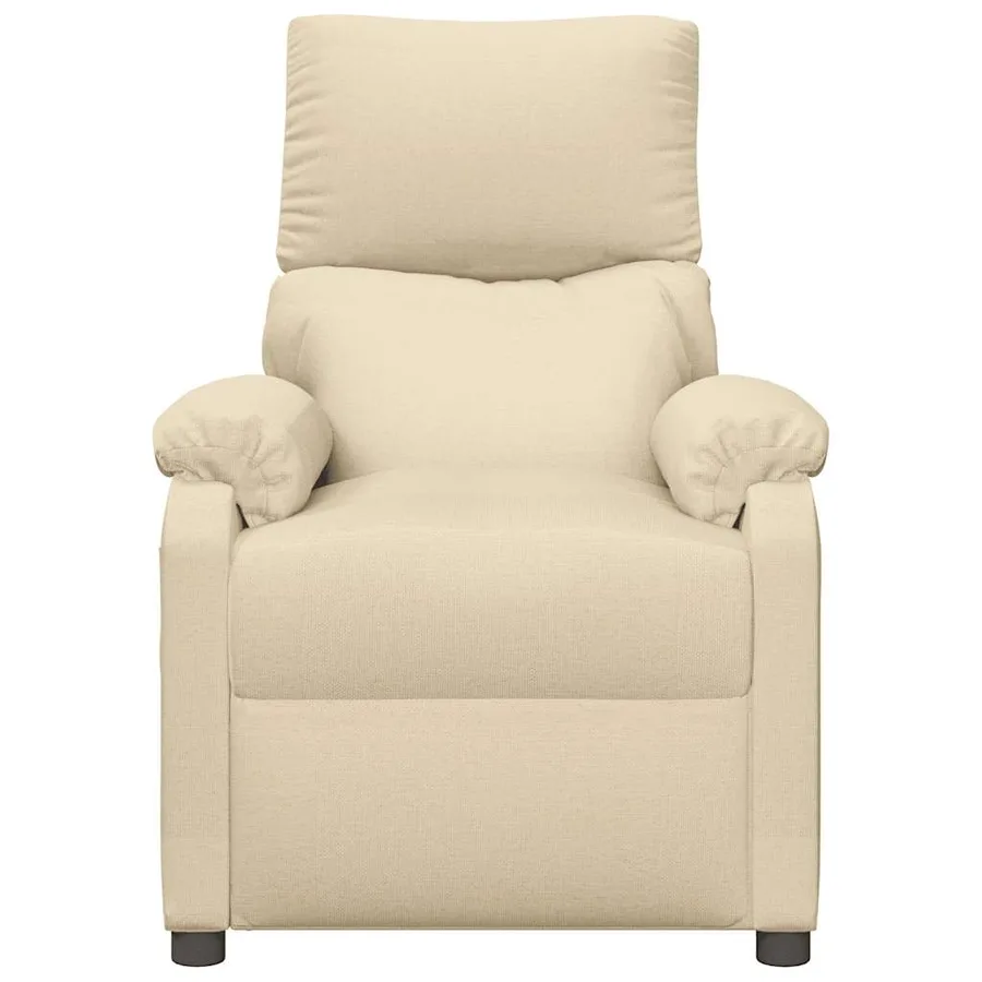 Fauteuil de massage Crème Tissu - 3