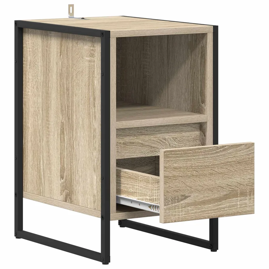 Table de chevet avec tiroir 2 pcs Sonoma 39,5 x 30 x 50 cm - 6