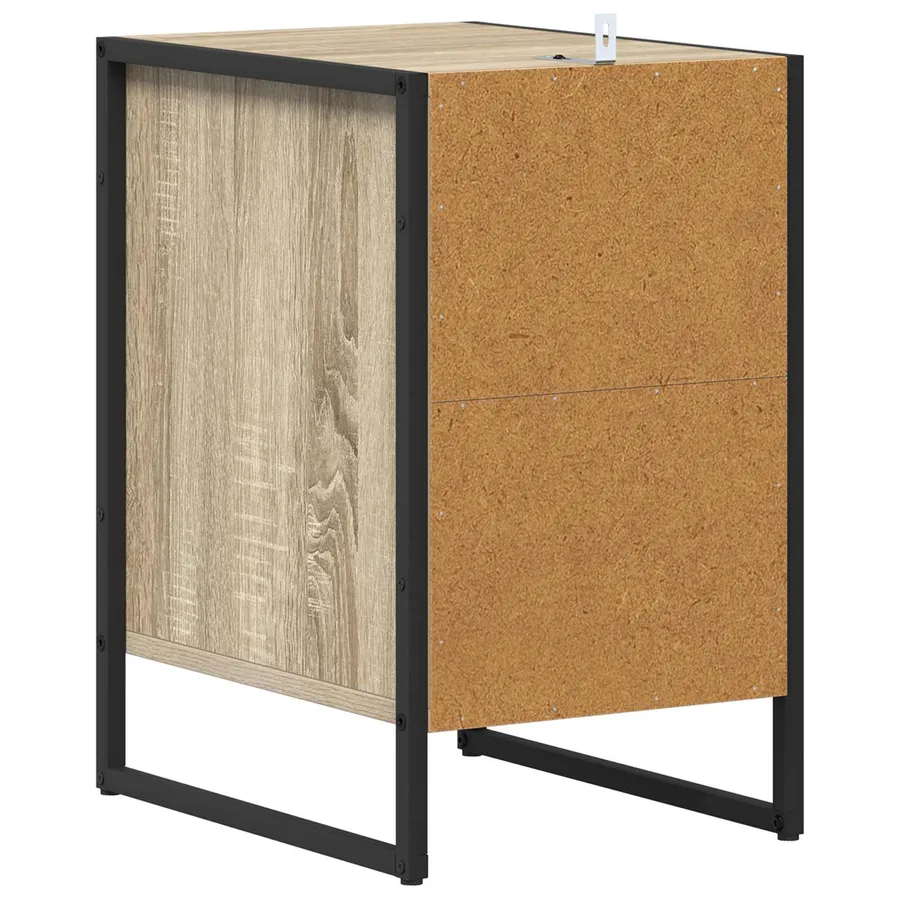 Table de chevet avec tiroir 2 pcs Sonoma 39,5 x 30 x 50 cm - 9