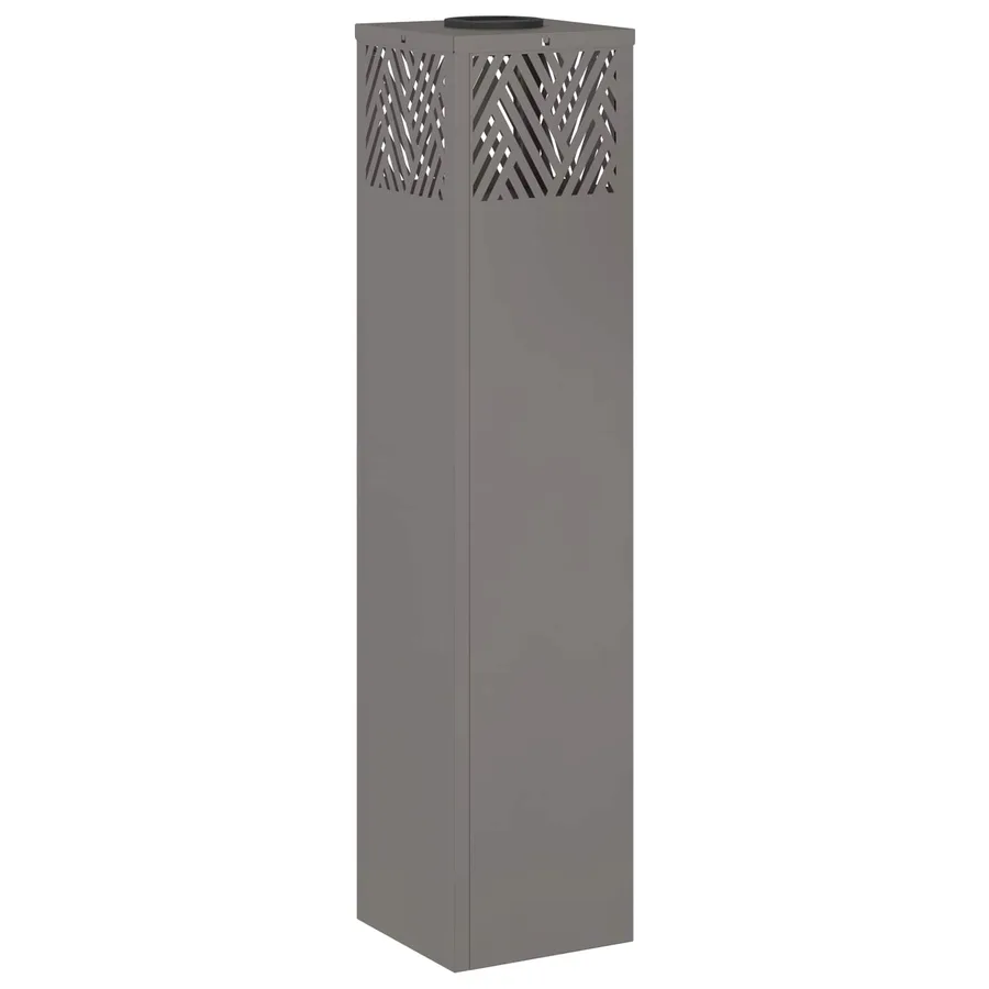 Lumière de chemin LED solaire 2 pcs Blanc chaud 18 x 18 x 80 cm - 4