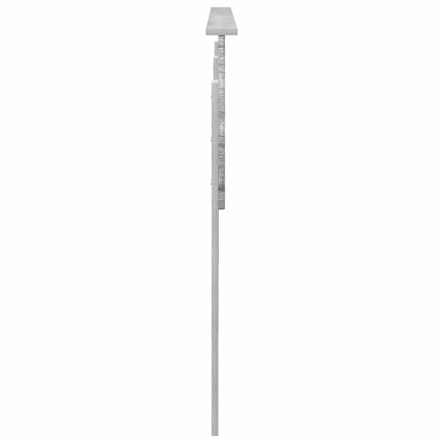 Tête de lit Gris Sonoma Bois d'ingénierie - 5