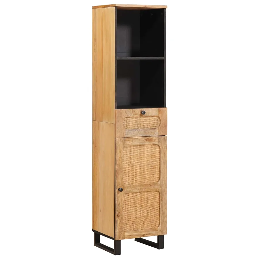 Ensembles de salle de bain 3 pcs Naturel Bois de mangue massif - 3