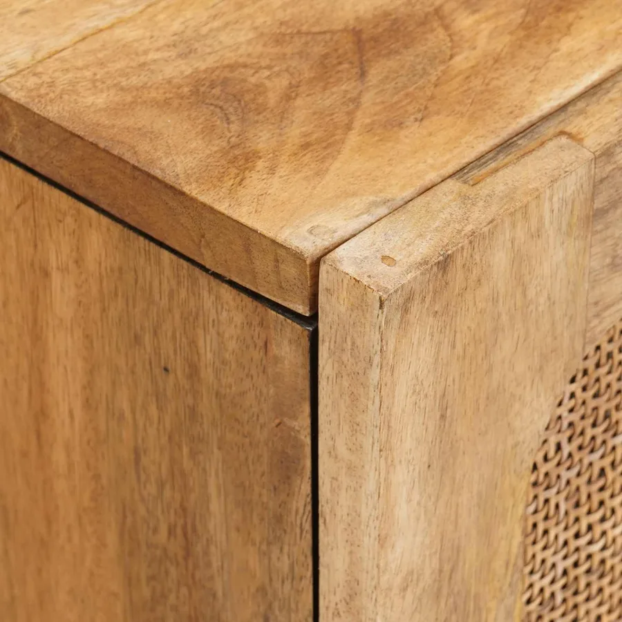 Ensembles de salle de bain 3 pcs Naturel Bois de mangue massif - 8