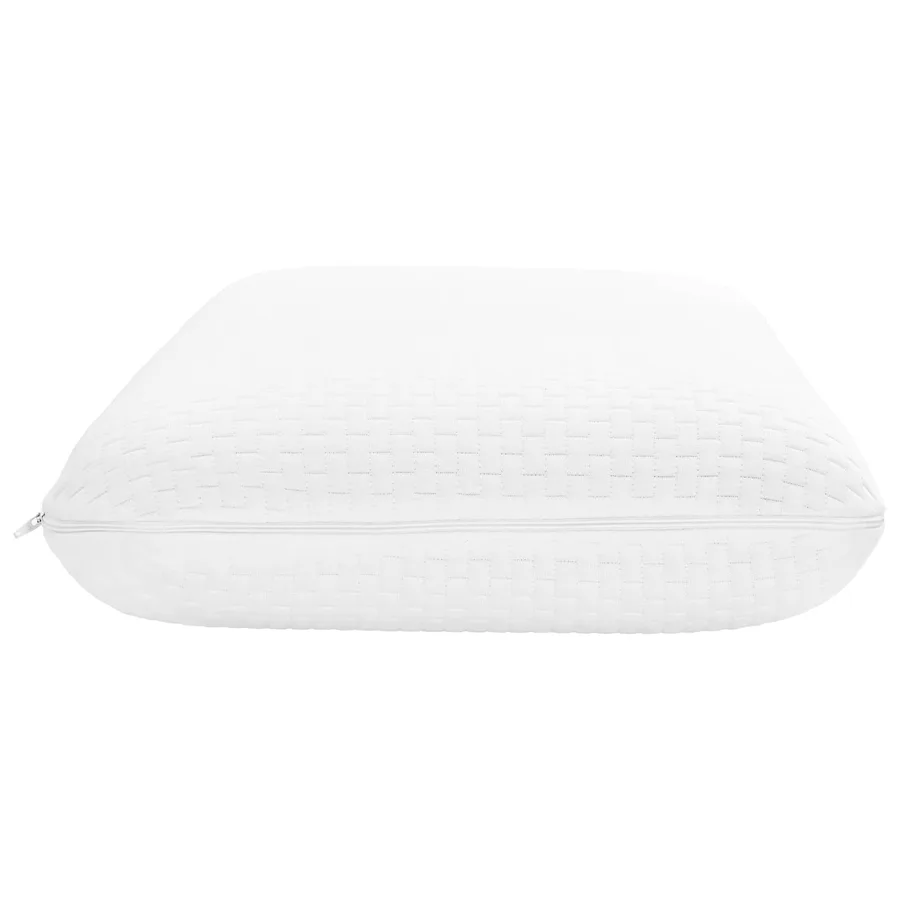 Coussin de sommeil Uni Blanc 60 x 40 x 13 cm - 5