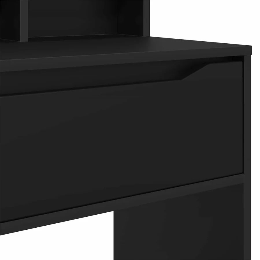 Tables de maquillage pour chambre Noir 80 x 39,6 x 135 cm - 10