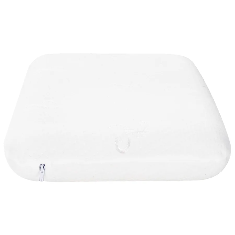 Coussin de sommeil Uni Blanc 70 x 36 x 11,5 cm - 5