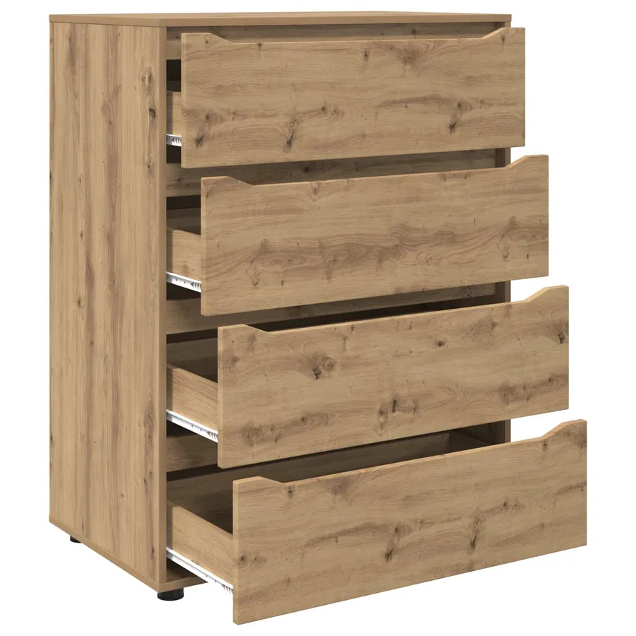 Armoires de rangement 80 x 48 x 105 cm Bois d'ingénierie - 7