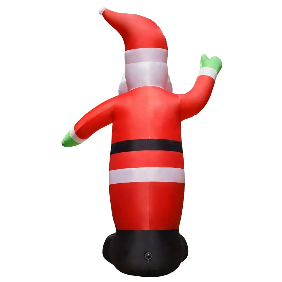 Père Noël gonflable avec LED Décoration de Noël IP44 4,5 m - 5