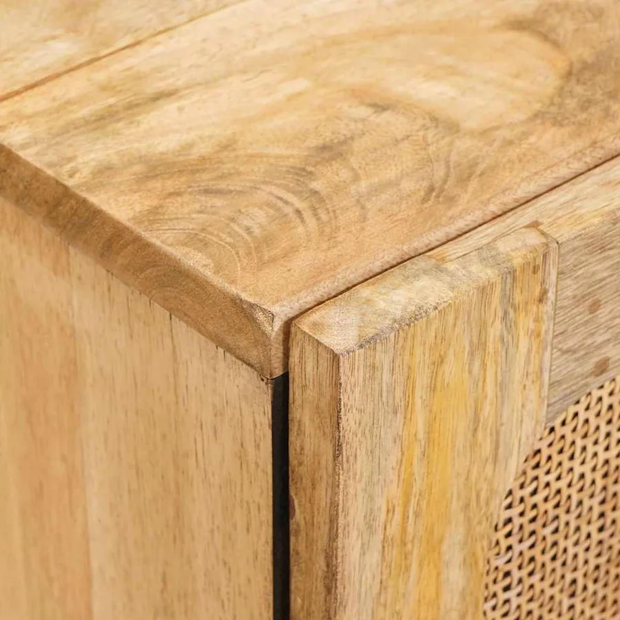 Buffet Marron 60 x 33 x 75 cm Bois de mangue massif - 6