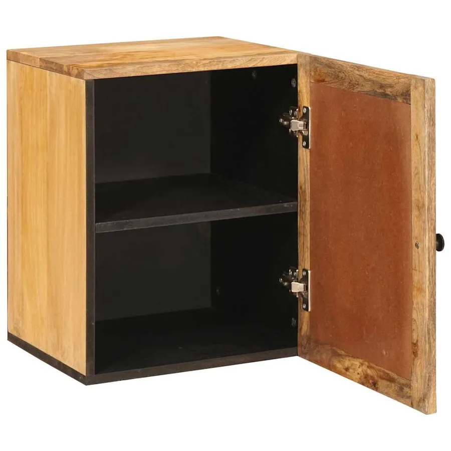 Cabinet de Salle de Bain Suspendu Marron 38 x 33 x 48 cm - 2