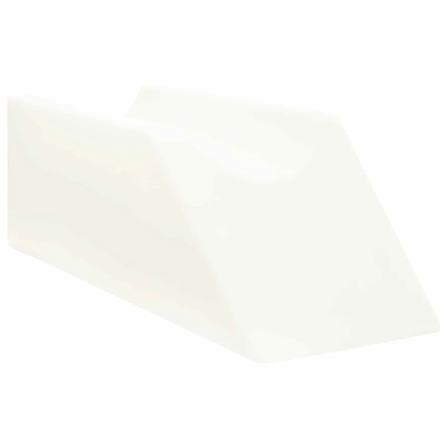 Coussin pour les jambes Uni Blanc 68 x 25 x 21,5 cm Mousse PU - 3