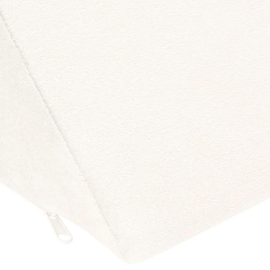 Coussin pour les jambes Uni Blanc 68 x 25 x 21,5 cm Mousse PU - 7