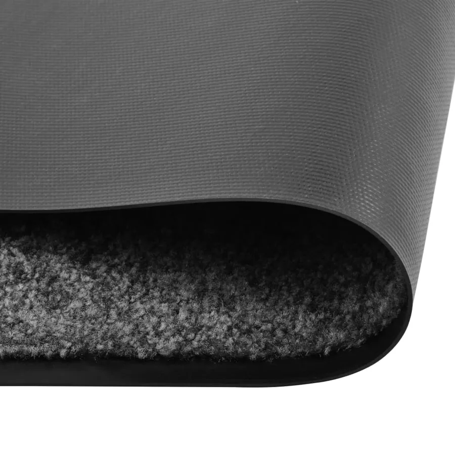 Paillasson lavable Anthracite 90x120 cm - 2