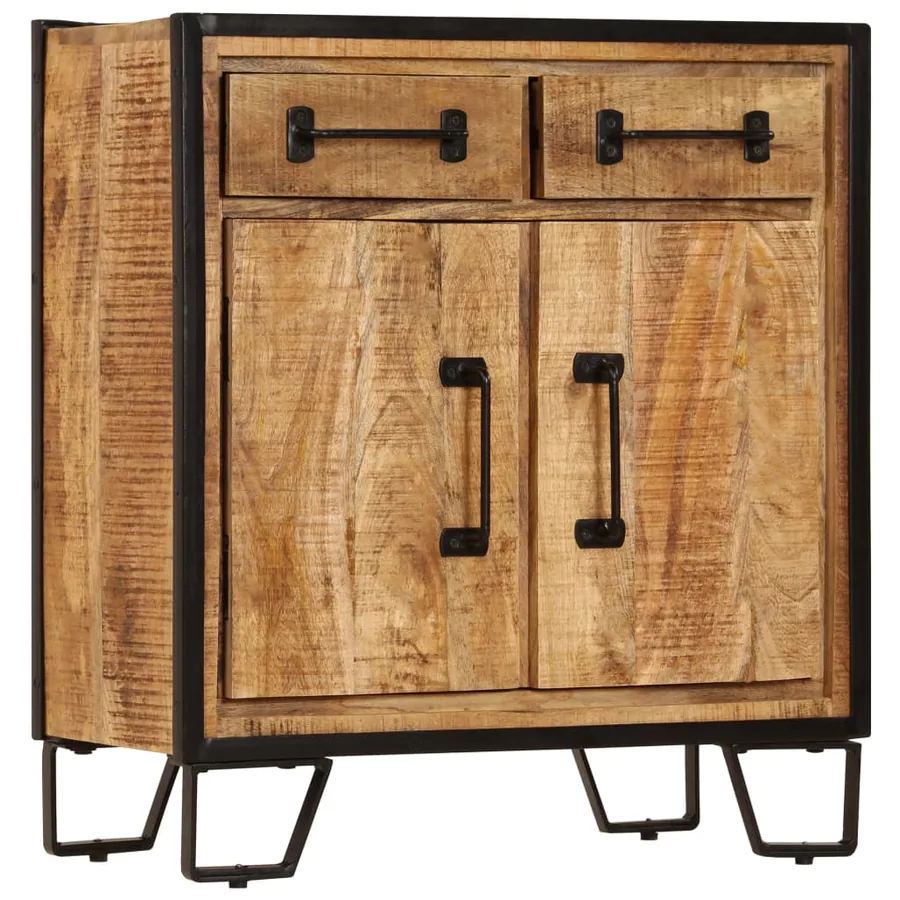 Buffet 65x30x70 cm Bois de manguier massif