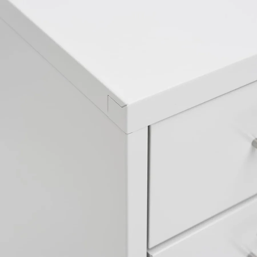 Classeur mobile Gris 28x41x109 cm Métal - 8