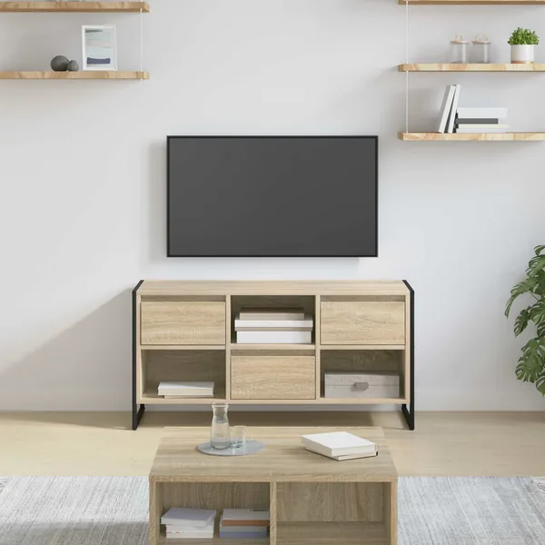 Meuble TV Sonoma 100 x 36 x 49,5 cm Bois d'ingénierie