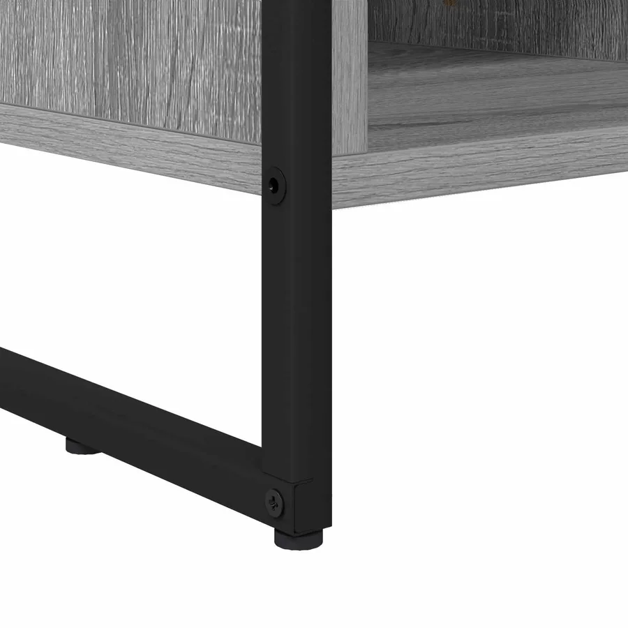 Meuble TV Gris Sonoma 100 x 36 x 49,5 cm Bois d'ingénierie - 10