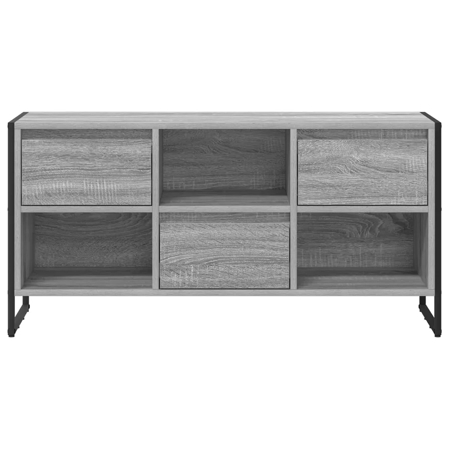 Meuble TV Gris Sonoma 100 x 36 x 49,5 cm Bois d'ingénierie - 6