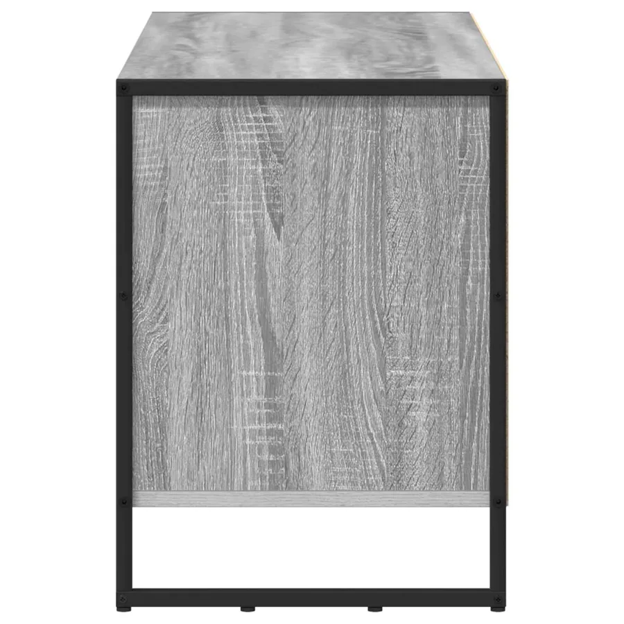 Meuble TV Gris Sonoma 100 x 36 x 49,5 cm Bois d'ingénierie - 7