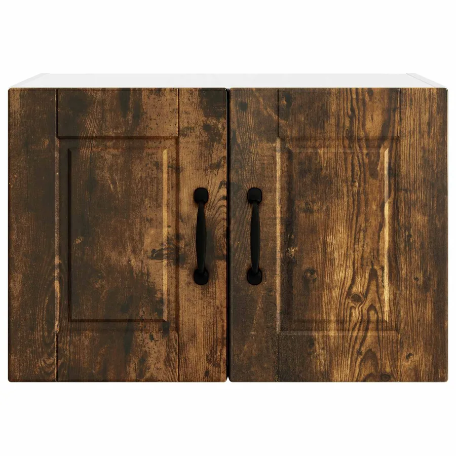 Meuble mural PORTO Chêne fumé 60 x 31 x 40 cm Bois d'ingénierie - 6