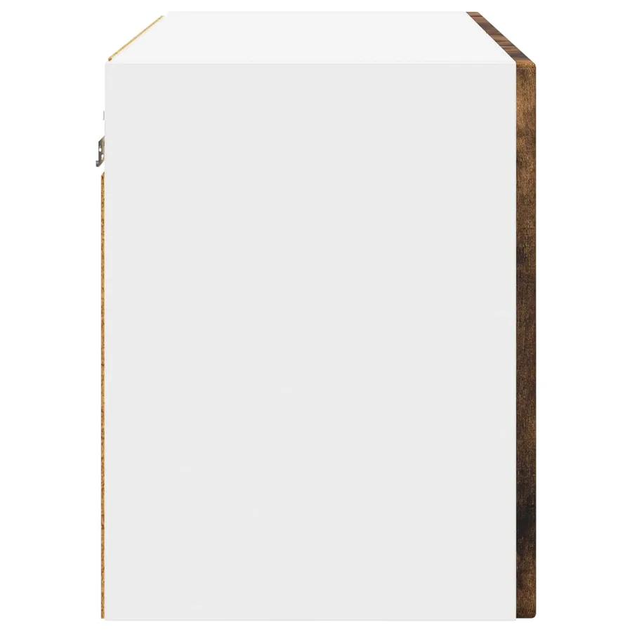 Meuble mural PORTO Chêne fumé 60 x 31 x 40 cm Bois d'ingénierie - 7