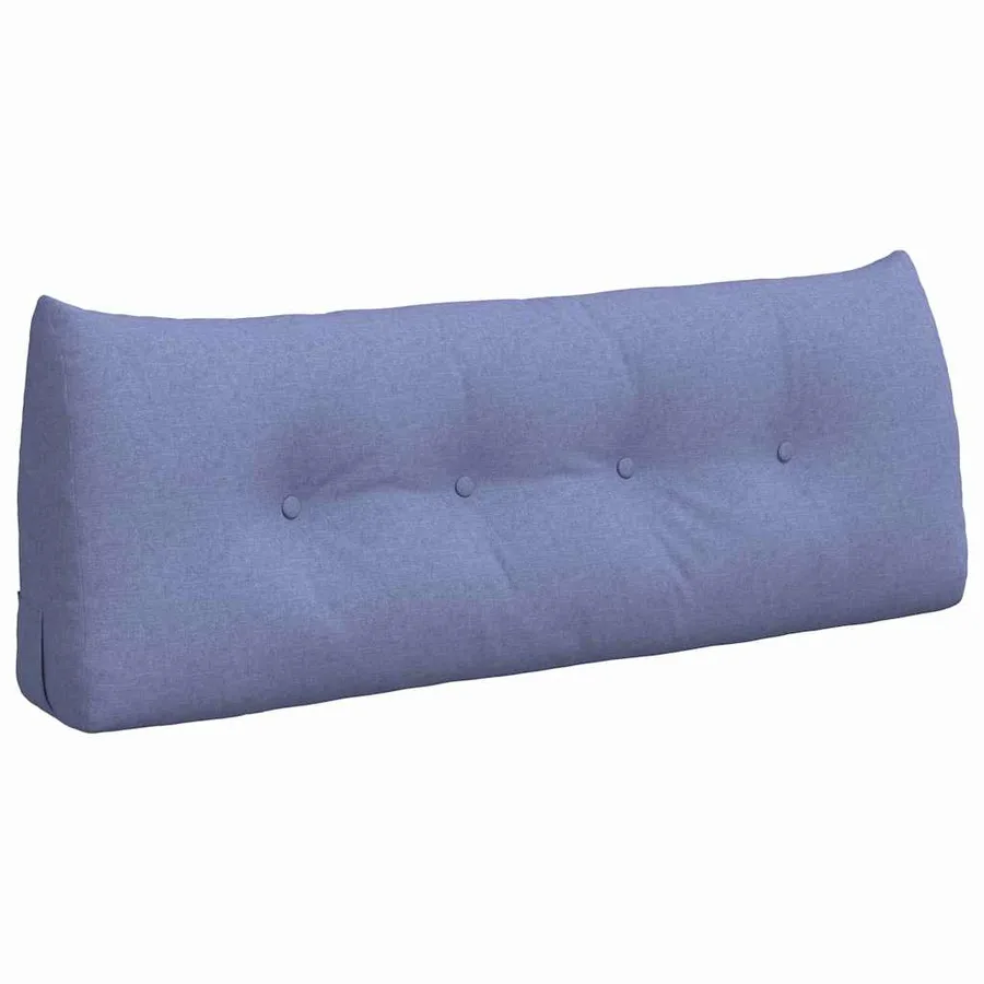 Coussin de Dos Bleu denim 120 x 24 x 50 cm tissu - 2