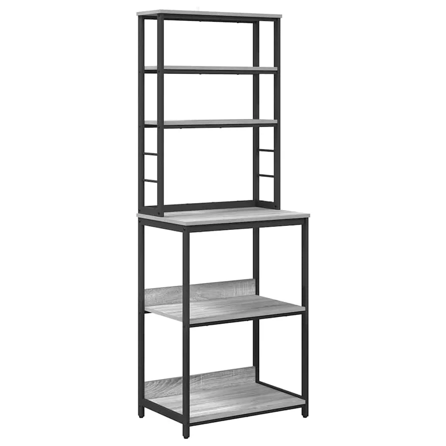 Étagère de cuisine Gris Sonoma 60 x 40 x 168 cm - 2