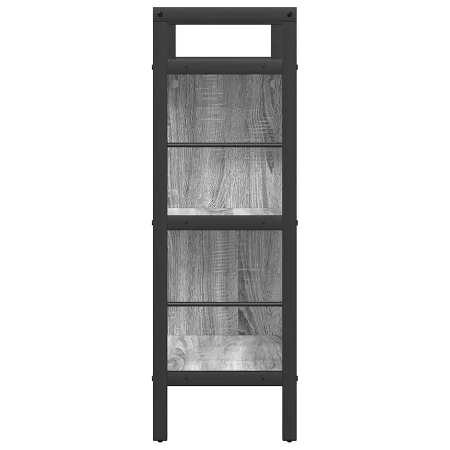 Étagère Gris Sonoma 75 x 30 x 91 cm Bois d'ingénierie - 6