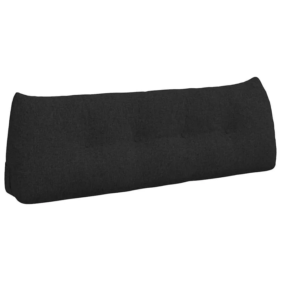 Coussin de Dos Noir 140 x 24 x 50 cm tissu - 2