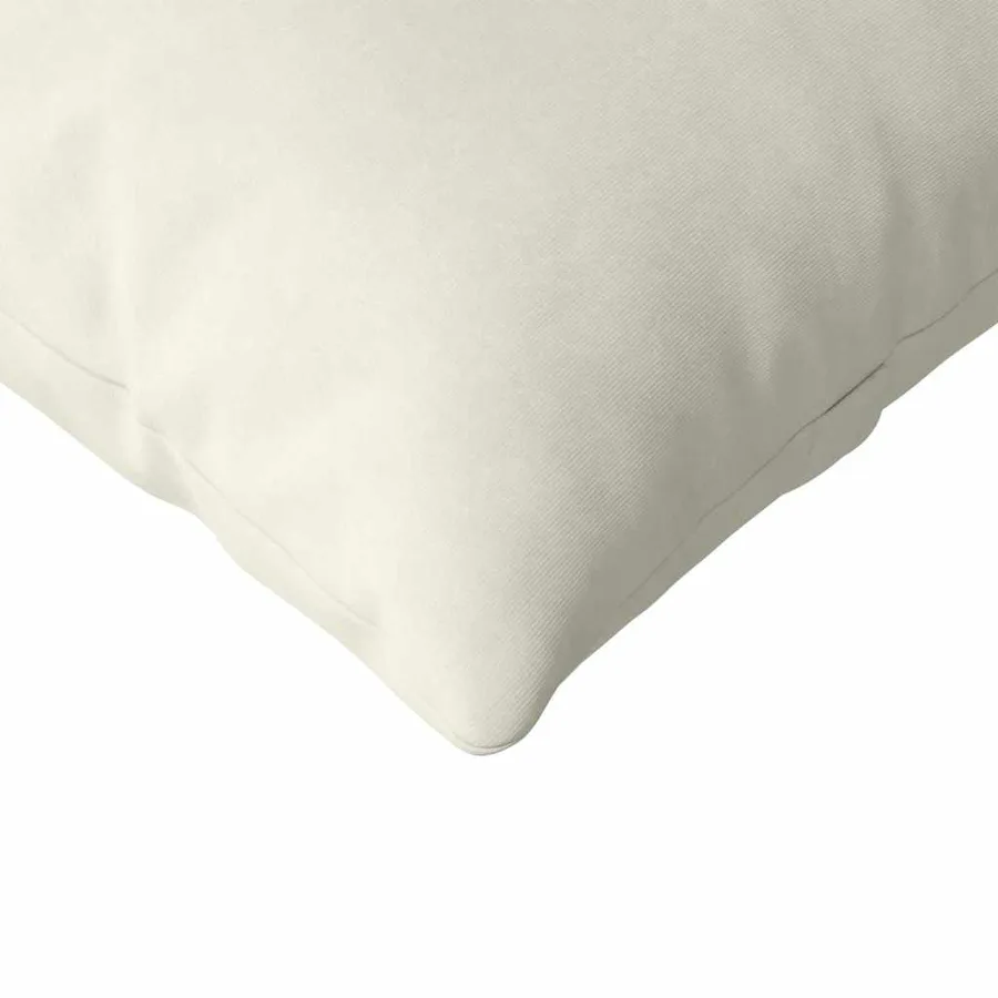 Coussins de canapé 2 pcs Crème 200 x 40 cm - 7