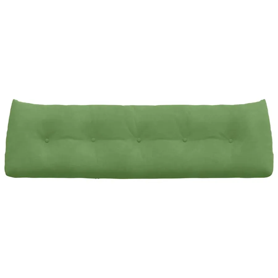 Coussin de Dos Vert clair 160 x 24 x 50 cm Velours - 6