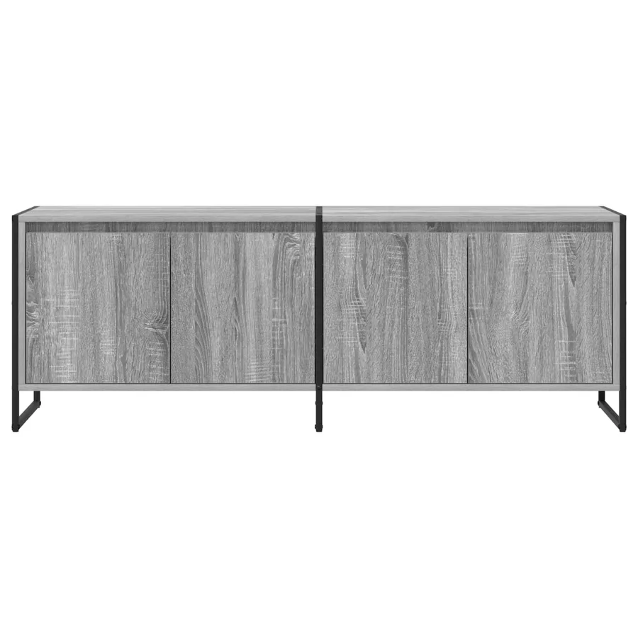 Meuble TV Gris Sonoma 140 x 36 x 49.5 cm Bois d'ingénierie - 6