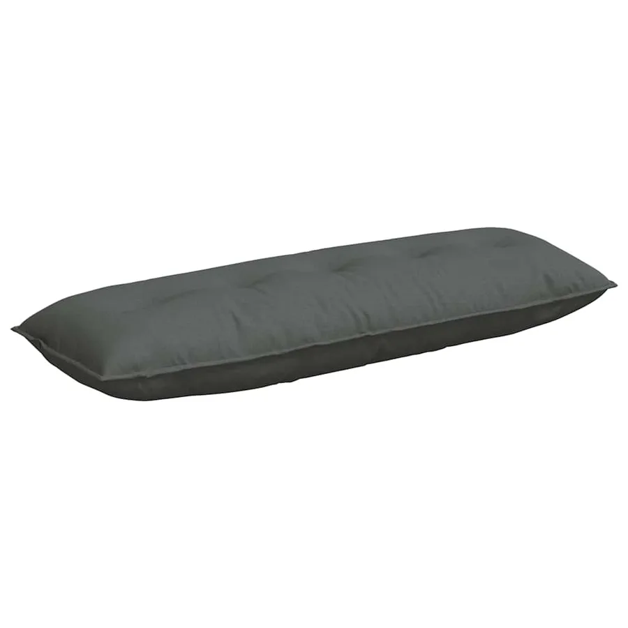 Coussin de Dos Gris foncé 140 x 19 x 50 cm tissu - 2