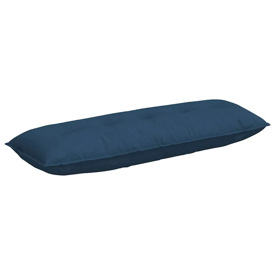 Coussin de Dos Bleu 140 x 19 x 50 cm tissu - 2