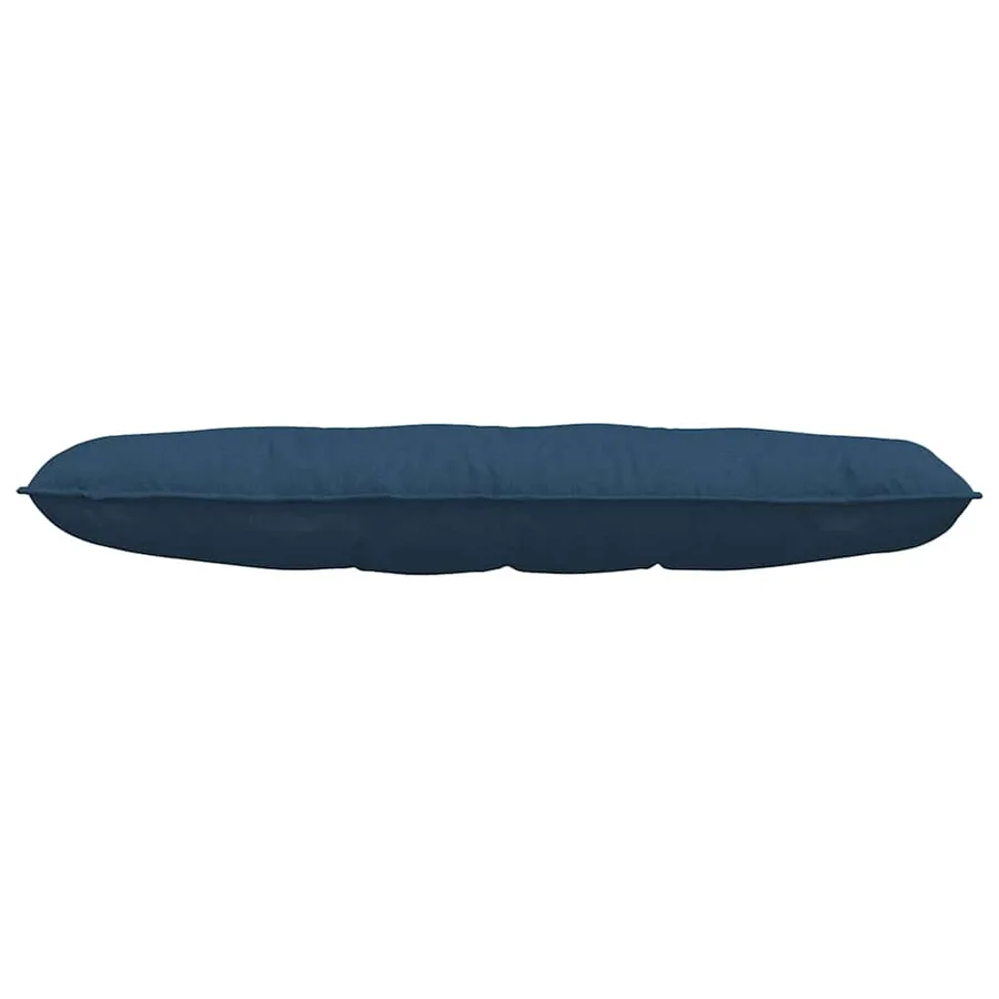 Coussin de Dos Bleu 140 x 19 x 50 cm tissu - 5