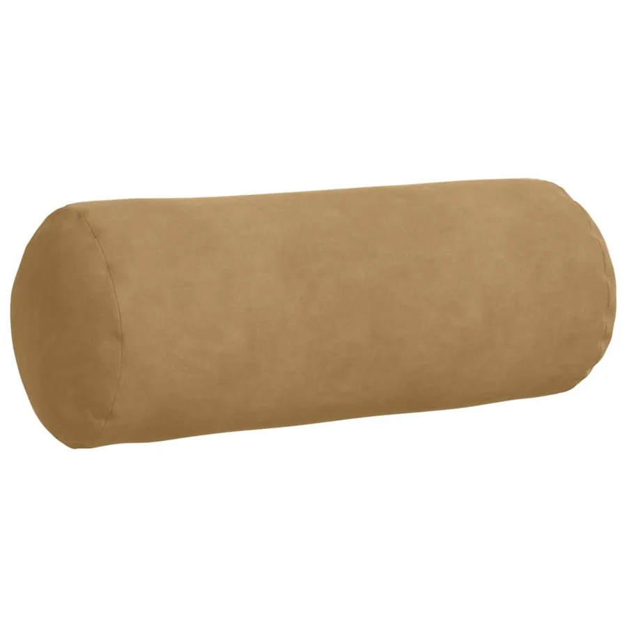 Coussins d'accent 2 pcs Marron Ø 15 x 40 cm - 5