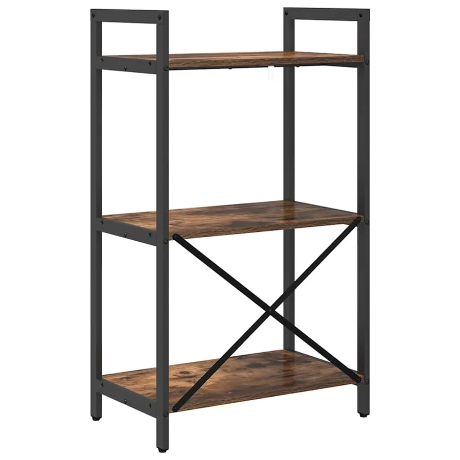 Étagère Chêne fumé 56 x 34 x 96 cm Bois d'ingénierie - 7