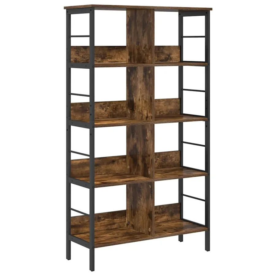 Étagère Chêne fumé 82 x 32 x 144,5 cm Bois d'ingénierie - 2