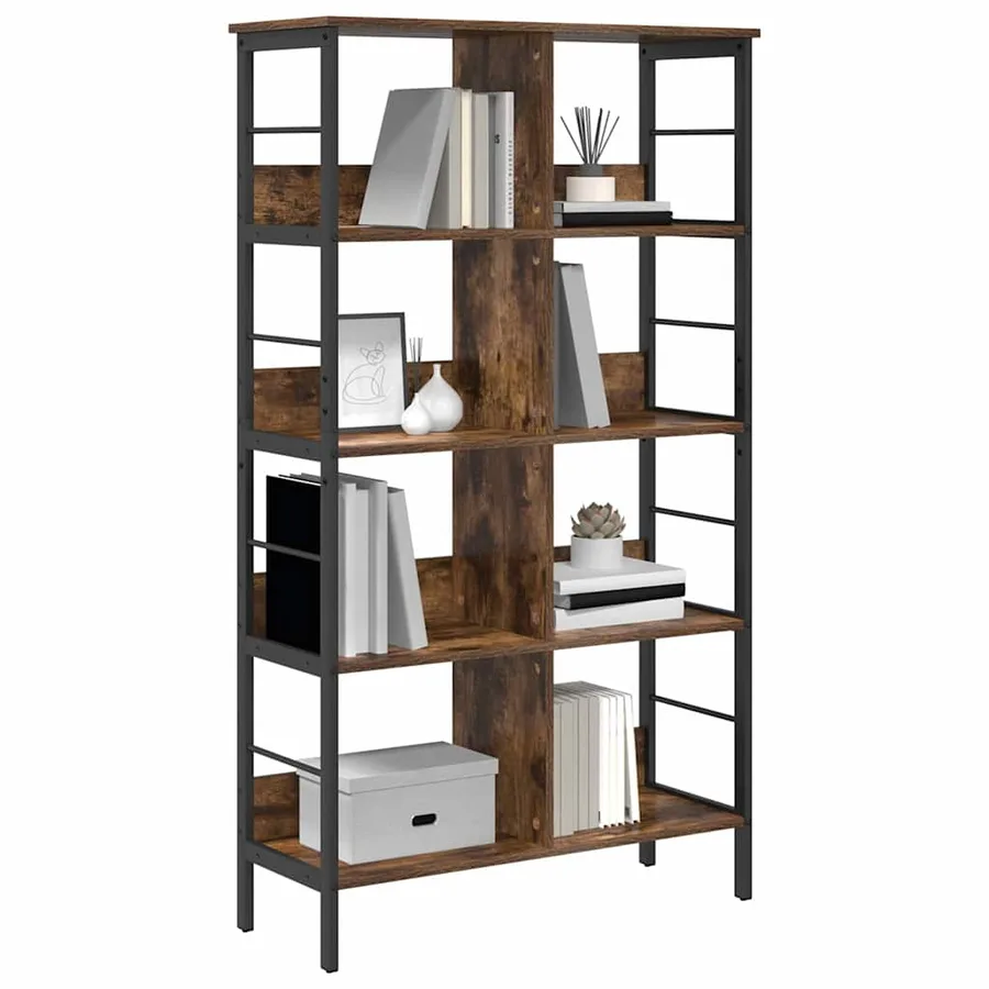 Étagère Chêne fumé 82 x 32 x 144,5 cm Bois d'ingénierie - 3