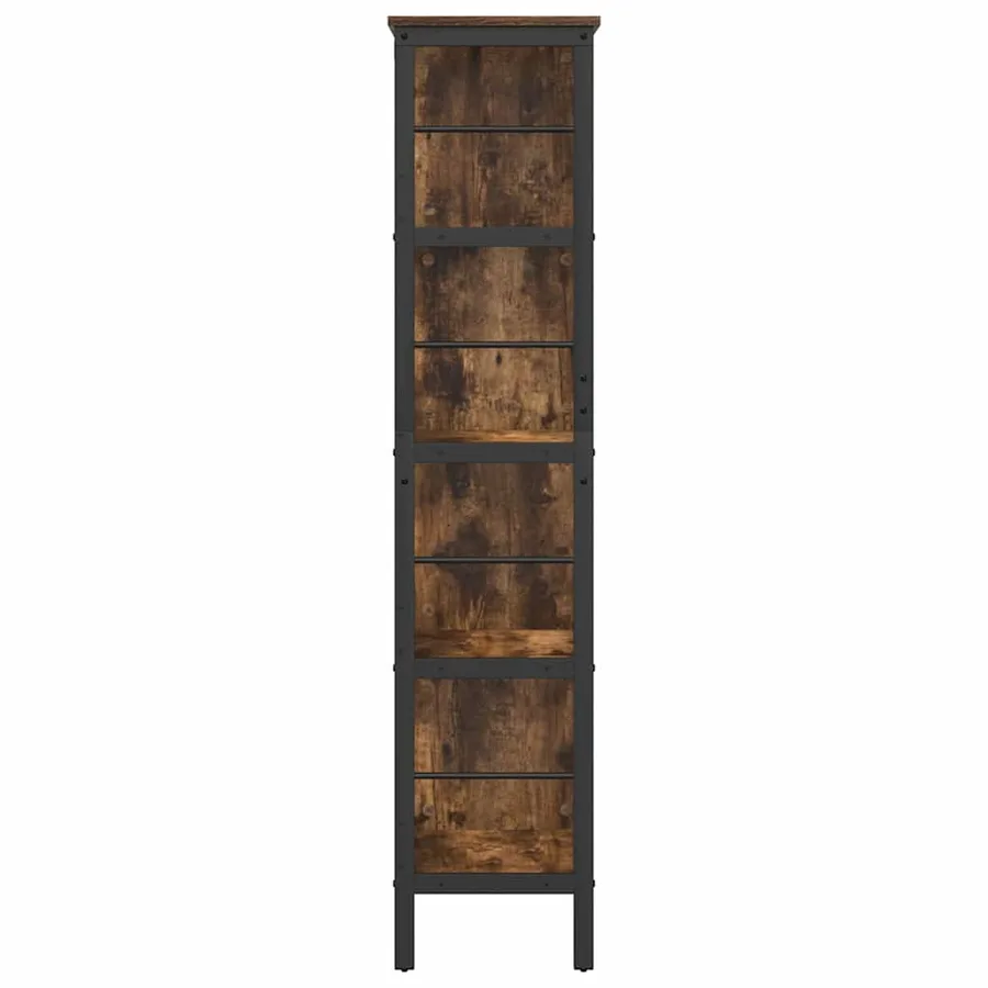 Étagère Chêne fumé 82 x 32 x 144,5 cm Bois d'ingénierie - 6