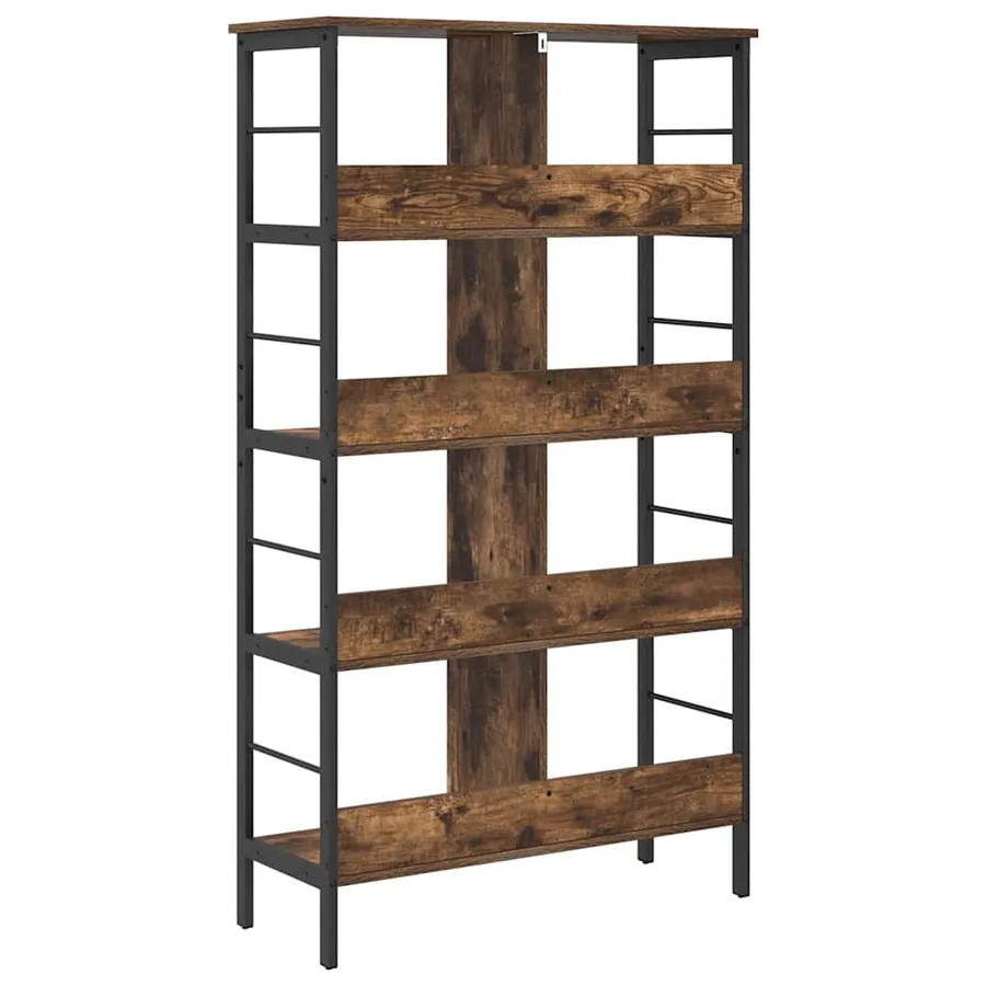 Étagère Chêne fumé 82 x 32 x 144,5 cm Bois d'ingénierie - 7